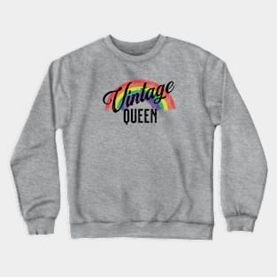 Vintage Queen Crewneck Sweatshirt